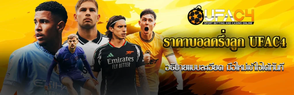 ราคาบอลครึ่งลูก UFAC4