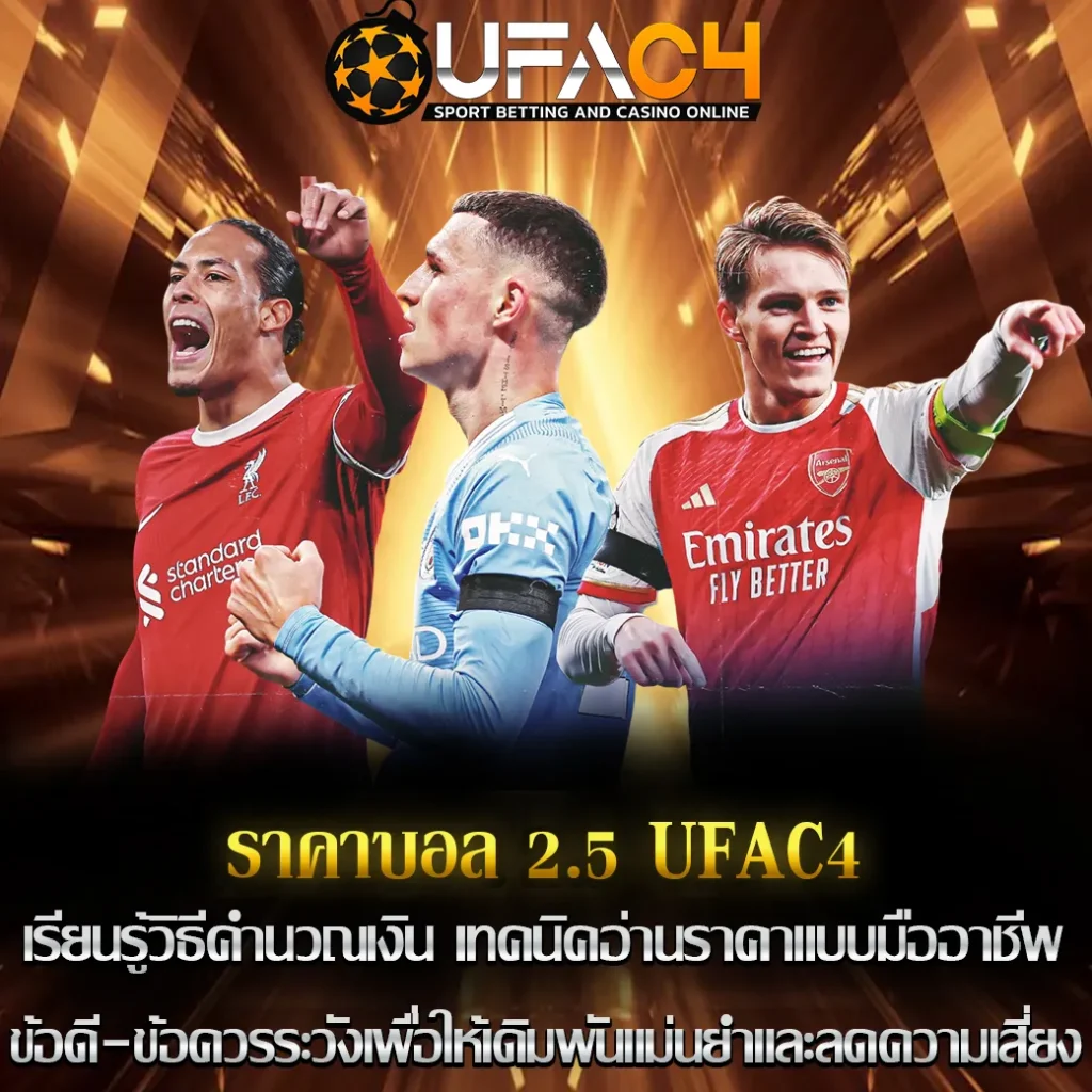ราคาบอล 2.5 UFAC4